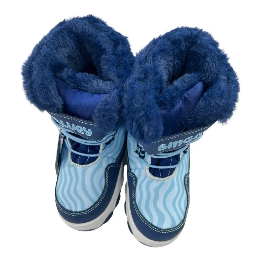 Boys Blue Kids Snow Boots
